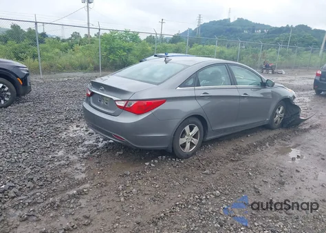 2013 Hyundai Sonata Gls из США, поврежденный, VIN 5NPEB4AC5DH608301